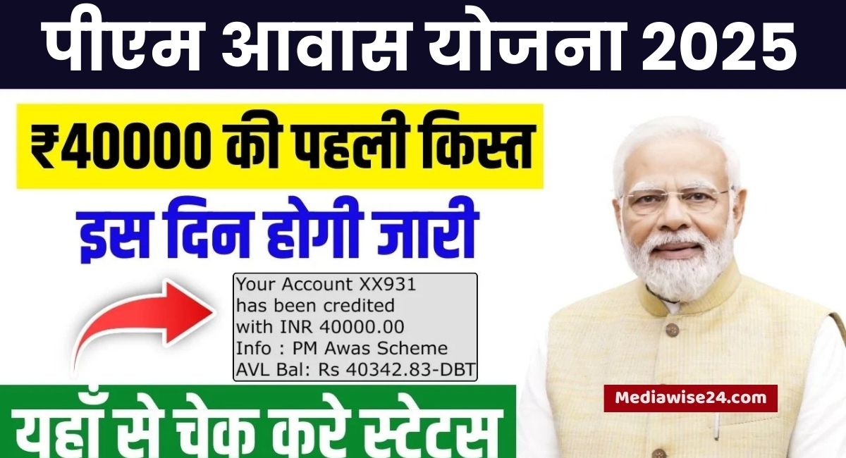 PM Awas Yojana First Kist Date